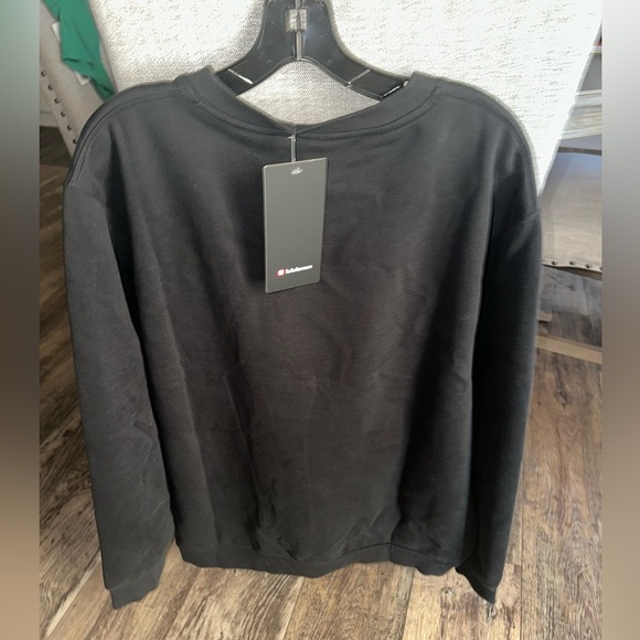 Lululemon Steady State Crew Graphic Black Sz Large NWT - Picture 5 of 6